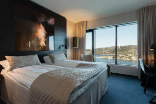 Copyright: Scandic Havet, Bodø
Foto: Haakon Brox Dobbeltseng i Standardrom, Scandic Havet